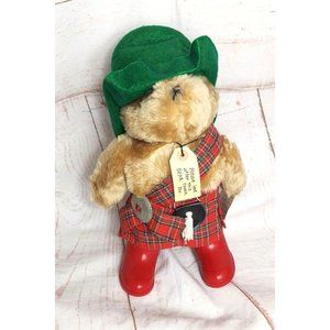Vintage Darkest Peru Edens Toy 1975-1981 Scottish London Plush Paddington Bear